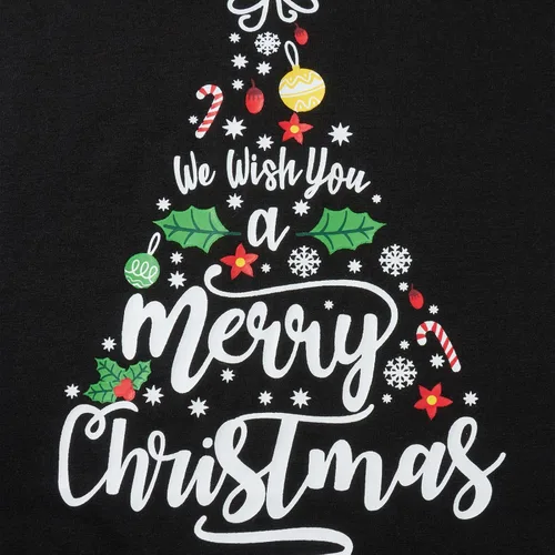 Vista 4 de WakeUple Pijamas de Navidad a juego para la familia, conjuntos de pijamas de Navidad clásicos rojos para mujeres, hombres, niños, perros y bebés
