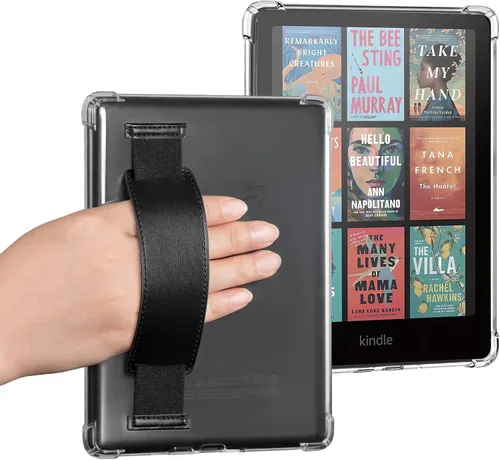 Vista 29 de iDLEHANDS Funda magnética transparente para Kindle Paperwhite de 7" de 12ª generación 2024 y Kindle Colorsoft - con AirBag compatible con iPhone