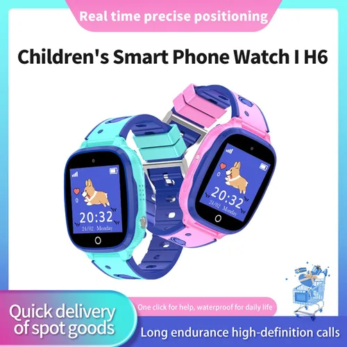 Vista 2 de Niños reloj inteligente 1.44" pantalla a color impermeable niños