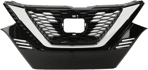 Vista 17 de Garage-Pro Conjunto de Parrilla Frontal para Nissan Frontier 1998-2000, Cáscara Cromada, Inserción Negra, Accesorios Nissan Frontier, NI1200183