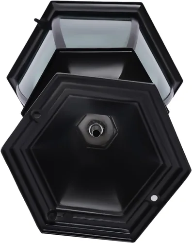 Vista 9 de TFCFL Luces solares para postes al aire libre, aplique de pared, lámpara solar IP55, impermeable, lámpara de cubierta de bronce, retro, farol