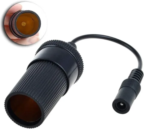 Vista 3 de Guy-Tech - Convertidor de CA a CC de 12 V, 2 A, 24 W, fuente de alimentación de 110 V a 12 V, adaptador de CA/CC con enchufe de encendedor