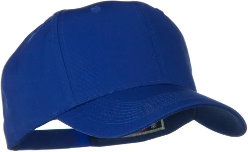Vista 4 de Solid Cotton Twill Pro Style Cap - Royal