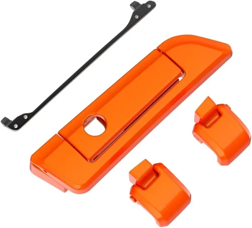 Vista 65 de Moto Onfire Whisky ámbar Harley Tour Pack Cierres Bisagras Ajuste para AB Harley/Davidson Touring Razor Chopped King Tour Pak Amber Whiskey