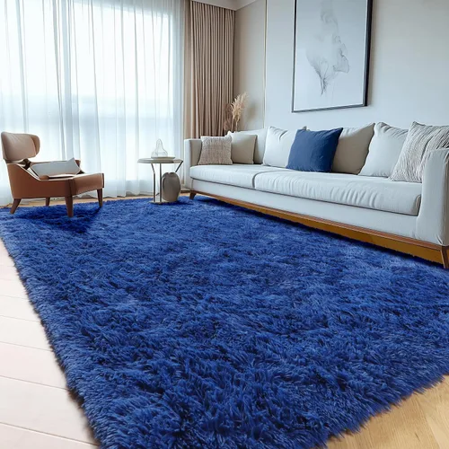 Vista 62 de ONASAR - Alfombra de pasillo negra de 2 x 6 pies, esponjosa, lavable, ultrasuave, afelpada, peluda, tapete para bebés, dormitorio de niños, armario