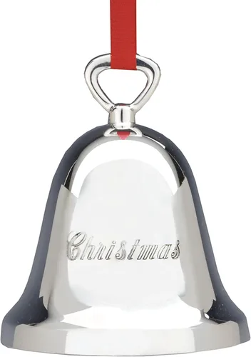 Vista 10 de Reed & Barton 867369 2016 Árbol de Navidad de Primera Navidad de Bebé, Sonajero Plateado, Adornos