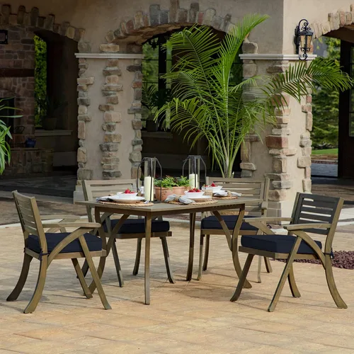 Vista 6 de Arden Selections ProFoam Performance - Cojín para asiento de exterior, 19 x 20, azul marino clásico