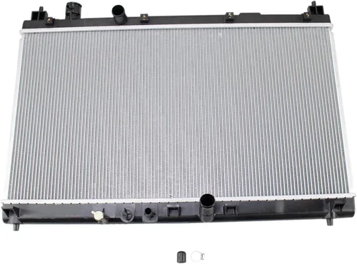 Vista 70 de TRQ Radiador de núcleo de aluminio de 1 fila Compatible con Subaru WRX STI 2.5L Turbo AWD 2015-2020