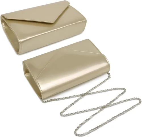 Vista 4 de Dasein Bolsos de noche con purpurina para mujer, bolsos formales para boda, fiesta, bolso de mano elegante, bolso de mano para cóctel, baile