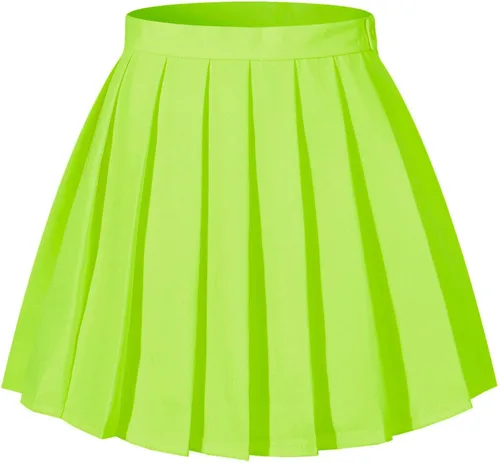 Vista 35 de Faldas plisadas a cuadros de cintura alta para mujeres y niñas, talla grande, uniforme escolar, mini disfraces de cosplay