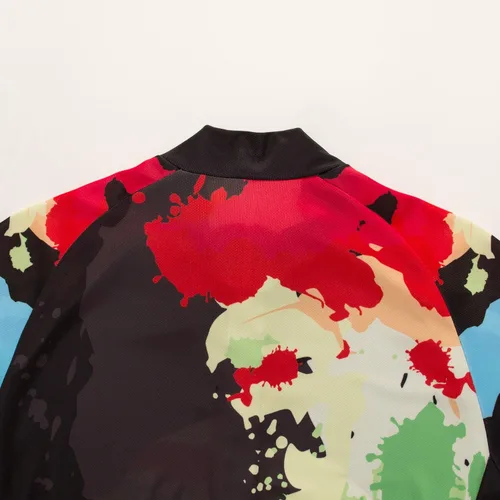 Vista 8 de Pohoopo Camisetas de ciclismo transpirable manga corta bicicleta chaqueta ciclismo camisa