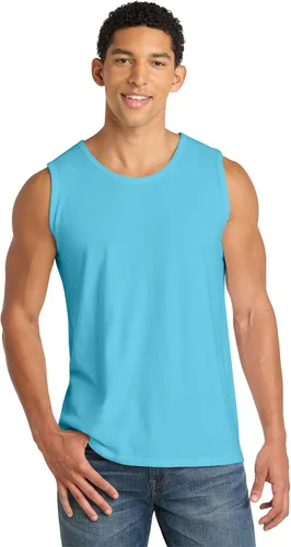 Vista 13 de Port & Co Playa Wash - Camiseta sin mangas teñida con prenda-PC099TT Amatista