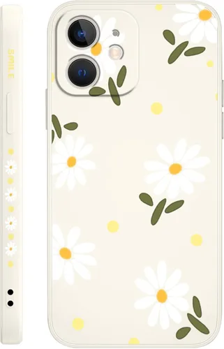 Vista 33 de LEECG Funda para iPhone 12 Pro Max, diseño creativo con estampado floral de mariposa de astronauta, funda de teléfono antiarañazos, forro