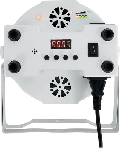 Vista 6 de 16 Rockville Battery PAR 61 Blanco Recargable RGBWA+ DMX DJ Up-Lights+Remotes