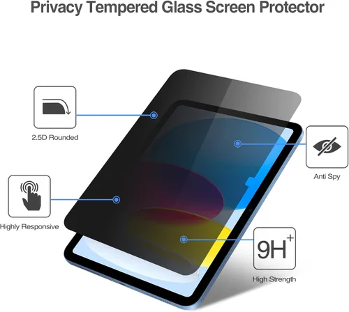 Vista 6 de ProCase Funda para iPad de 10.ª generación con soporte para lápiz 2022, iPad de 10.9 pulgadas, paquetes con ProCase para iPad de 10.ª