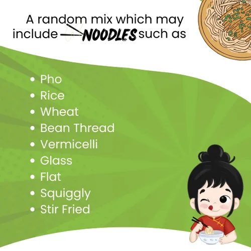 Vista 8 de High Class Grass Wai Wai Noodles and Mama Ramen Thai Noodle Variety Pack Mystery Sampler Caja de 15