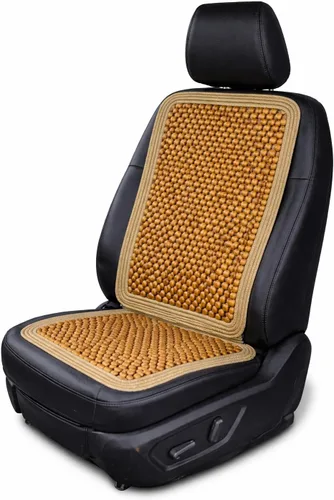Vista 12 de VaygWay Cojín de Asiento Cómodo con Cuentas de Madera – Cubierta de Asiento de Automóvil Cómoda con Cuentas de Madera – Cubierta Fresca de Masaje
