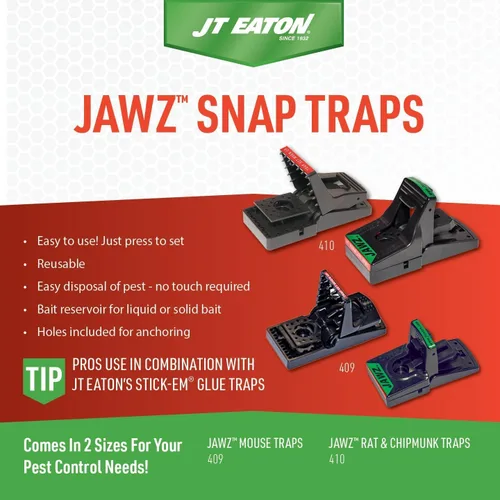 Vista 3 de JT Eaton Jawz Depot - Trampa para ratones cubierta