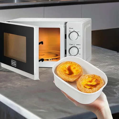 Vista 4 de Paquete de 50 cuencos de ensalada desechables con tapas, 25 onzas White Kraft Paper Food Containers, Microwave Freezer Safe, Oil-Proof Rectangular
