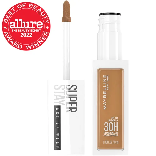Vista 2 de Maybelline Super Stay - Maquillaje corrector líquido, corrector de cobertura completa, hasta 30 horas de duración, resistente a la transferencia, SS
