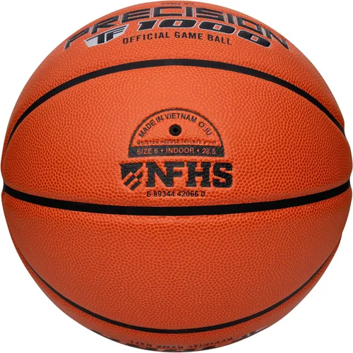 Vista 2 de Spalding Precision TF-1000 NFHS Official Game Ball, Indoor Basketball NFHS - Naranja