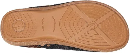 Vista 5 de Taos Zuecos Woolderness 2 para mujer, Gris
