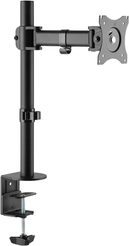 Vista 56 de Logilink BP0077 Soporte de escritorio para monitor dual (2 vías) (13-27 pulgadas), brazo 13.465 in negro