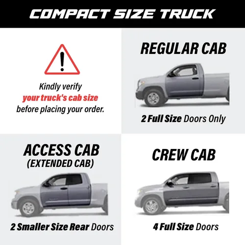 Vista 2 de USCarCover Supreme - Funda para camioneta Toyota Tacoma 2016-2026 de doble cabina de 5 pies, protección contra todo tipo de clima, polvo, sol, nieve
