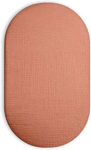 Vista 22 de Sábana de moisés para bebé niño y niña, sábanas ajustadas para colchón de moisés rectangular, ovalado, de reloj de arena, sábanas de cesta de Moisés