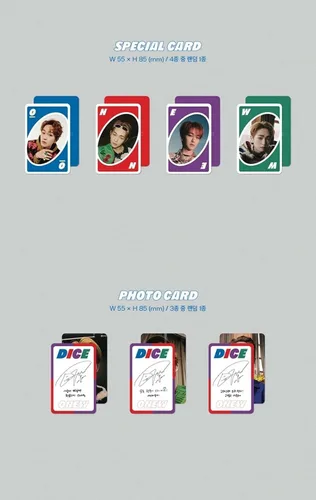 Vista 6 de SHINee ONEW - DICE, Photobook Ver. (Cubierta de dados con CD, Photobook, Pegatina, Tarjeta Especial, Tarjeta Foto, Beneficio de Preorder)