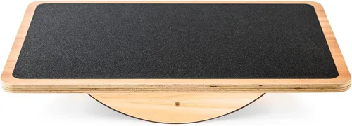 Vista 7 de StrongTek Wooden Balance Board, Basic Rocker or Advanced 360° Wobble Beginner-to-Advanced Options, Non-Slip Surface, Ankle Rehab, Physical