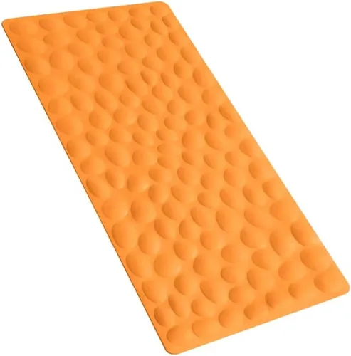 Vista 22 de Alfombra de baño de goma OTHWAY, suave y antideslizante con ventosas potentes, para la tina (beige)