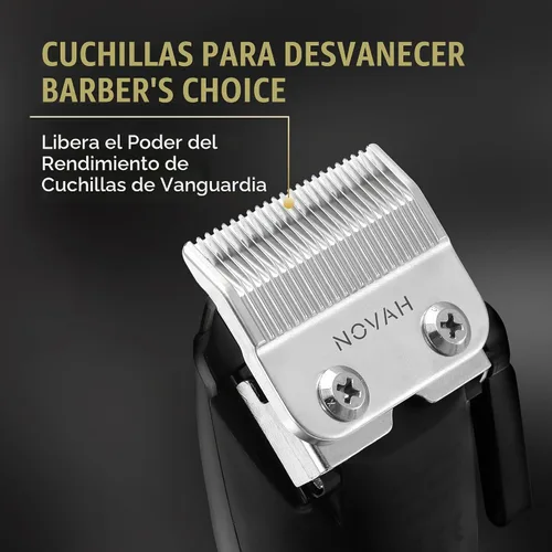 Vista 2 de Cuchilla de repuesto para cortapelos NOVAH