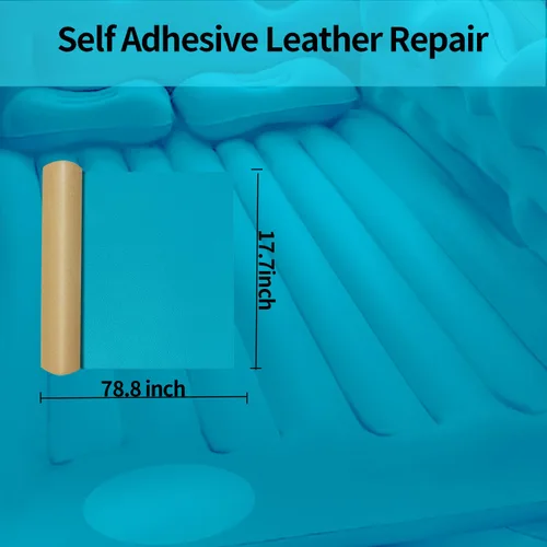 Vista 5 de LEMGUBKP Cinta de reparación de cuero autoadhesiva para muebles grandes, calcomanía de reparación de cuero de sofá, utilizada para muebles, sofás