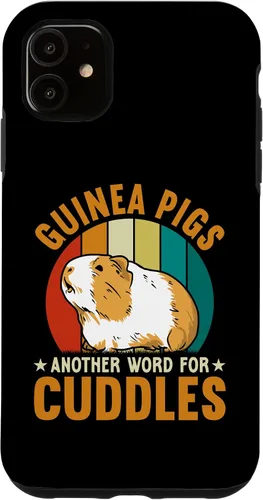 Vista 8 de Guinea Pigs Another Word For Cuddles Case for iPhone 16