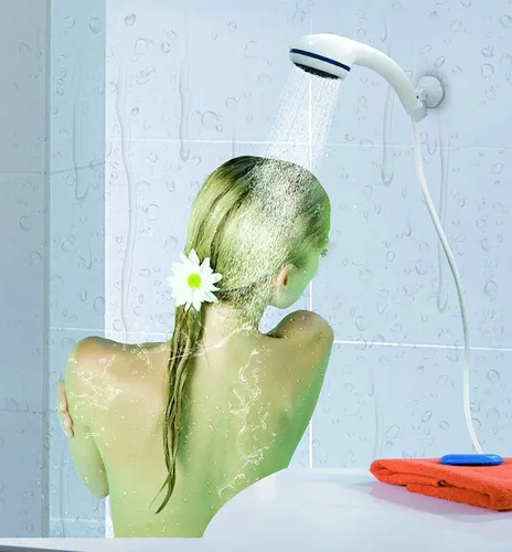 Vista 5 de Iron Hammer Ducha portátil para acampar Ducha al aire libre Ducha eléctrica de mano