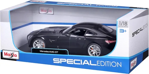 Vista 8 de Maisto M31398 1:18 Mercedes AMG GT, negro
