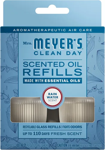 Vista 14 de MRS. MEYER'S Clean Day - Difusor de aceite perfumado premium, ambientador de pared enchufable, dispositivo de aroma aromatéutico para el hogar