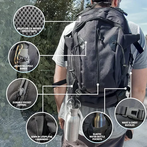 Vista 9 de Kit de emergencia para 2 personas/mochila de supervivencia durante 72 horas para desastres naturales, huracanes, situaciones de emergencia o errores