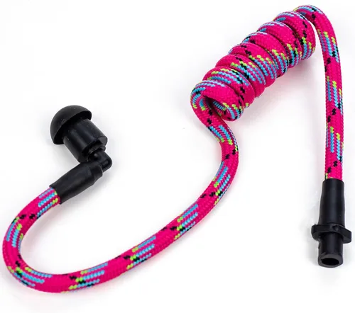 Vista 15 de Tubeez Walkie Talkie Auricular con tapones negros para los oídos – Tubo roscado de bloqueo de humedad que se adapta a cualquier auricular de radio