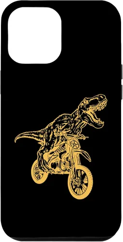 Vista 6 de Carcasa para iPhone 15 Motocross Dinosaur Dirtbike Dino - Dirt Bike Dinosaur