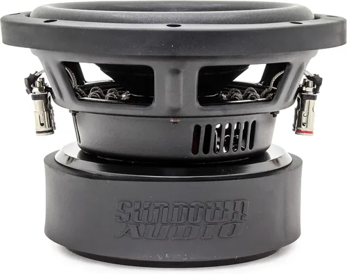 Vista 3 de Sundown Audio E-8 V.6 D2 8" 300W RMS Dual 2-Ohm Serie EV.6 Subwoofer