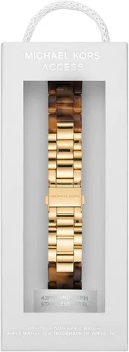 Vista 6 de Michael Kors - Correa de reloj intercambiable para Apple Watch, compatible con Apple Watch de 38 mm, 40 mm o 41 mm, compatible con Apple Watch