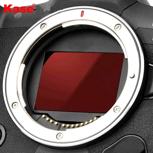 Vista 2 de Kase Filtro de contaminación de luz nocturna neutra con clip compatible con cámara Canon R3 R5 R5C R6 R6II, vidrio óptico multicapa templado a