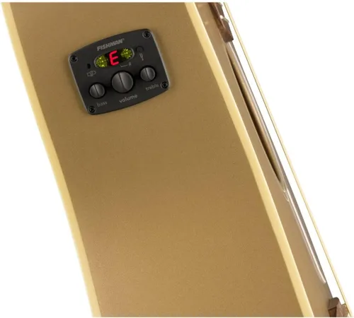 Vista 2 de Fender Redondo Player - Guitarra acústica, con garantía de 2 años, bronce satinado, diapasón de nogal