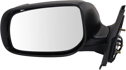 Vista 35 de TRQ Espejo plegable con calefacción eléctrica del lado del conductor con indicador de punto ciego pintura a juego negro liso compatible con Kia