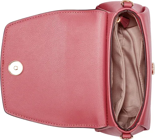 Vista 4 de Nine West Mini solapa cruzada Camas, rojo, Rojo Rouge