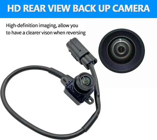 Vista 3 de Cámara de retrovisión trasera compatible con Dodge Durango 2011-2013 Jeep Grand Cherokee 2011-2013 Reverse Park Assist Backup Camera Reemplaza