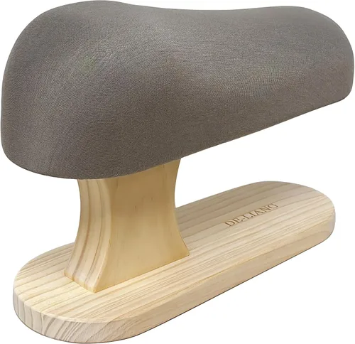 Vista 10 de Tabla de planchar de corsé de busto, tabla de planchar de manga pequeña con base de madera maciza, jamón a medida con varias superficies de prensado