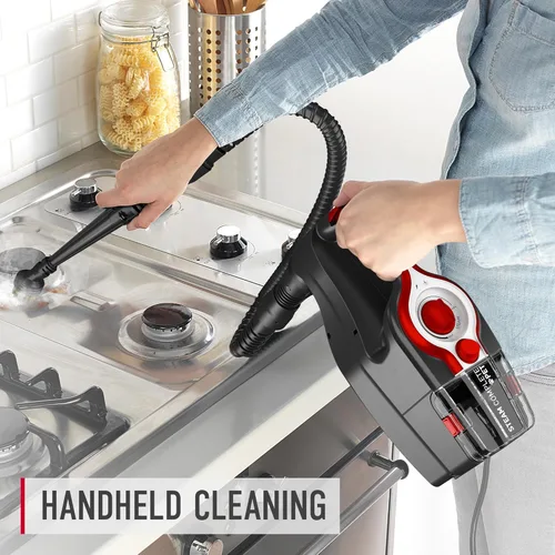 Vista 3 de Hoover Steam Complete - Trapeador de vapor para mascotas, máquina limpiadora de suelos duros, máquina limpiadora multiusos 10 en 1, vaporizador